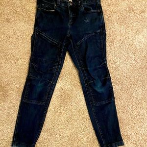Duluth women’s double flex double-chapped skinny work jeans